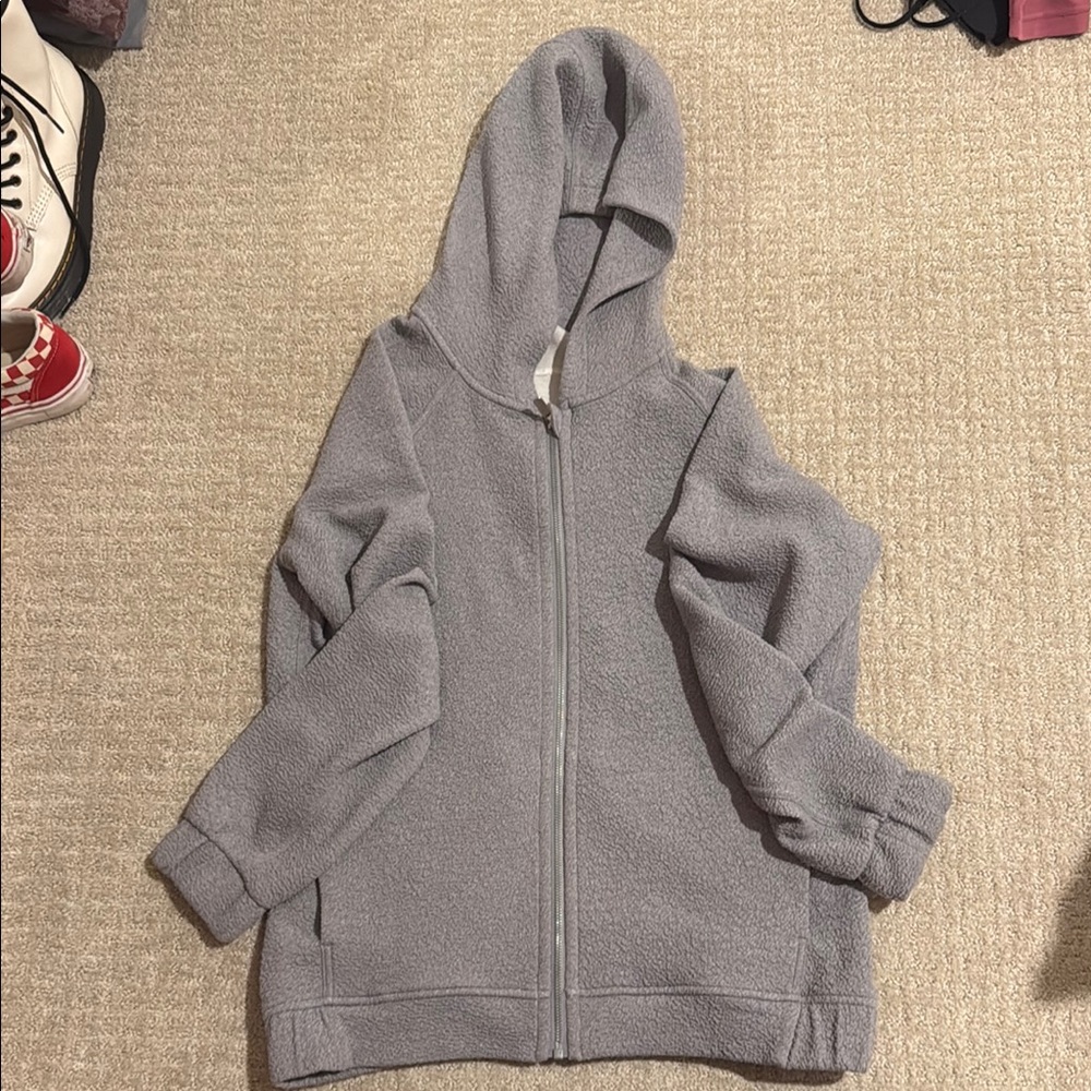 LULULEMON Cozy Gray Hooded Jacket